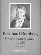 Streichquartett G Moll, Op. 25/1 / edited From The Original Edition by Yvonne Morgan.
