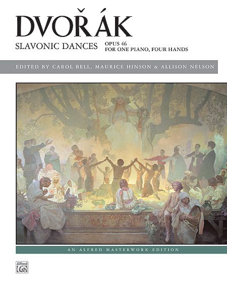 Slavonic Dances, Op. 46 : For 1 Piano, 4 Hands / Ed. Carol Bell, Maurice Hinson & Allison Nelson.