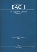 Ein Ungefärbt Gemüte, BWV 24 / edited by Felix Loy.