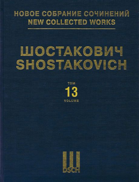 Symphony No. 13 : For Bass Soloist, Bass Choir and Orchestra / edited by Manashir Iakubov.