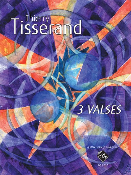 3 Valses : For Solo Guitar.