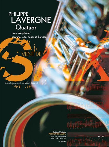 Quatuor : Pour Saxophones (2000).