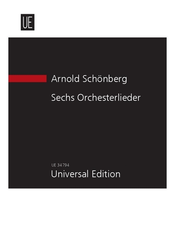 6 Orchesterlieder, Op. 8.