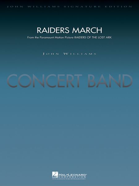 Raiders March : For Concert Band / arranged by Paul Lavender.