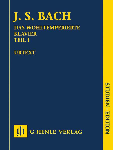 Das Wohltemperierte Klavier, Teil I / edited by Ernst-Günter Heinemann.