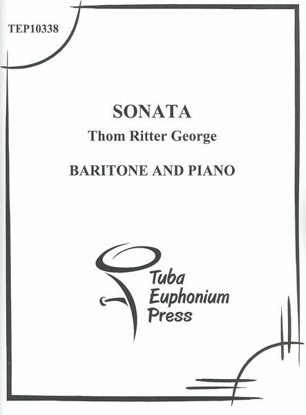 Sonata : For Euphonium and Piano.