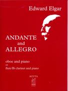 Andante and Allegro : For Oboe and Piano.