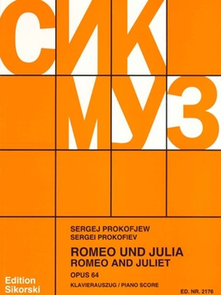 Romeo and Juliet : arranged For Piano.