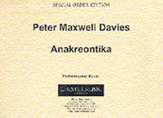 Anakreontika : For Soprano, Alto Flute, Cello, Harpsichord and Percussion.