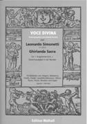 Ghirlanda Sacra : Für 1 Singstimme & B. C. - Band II / edited by Jolando Scarpa.