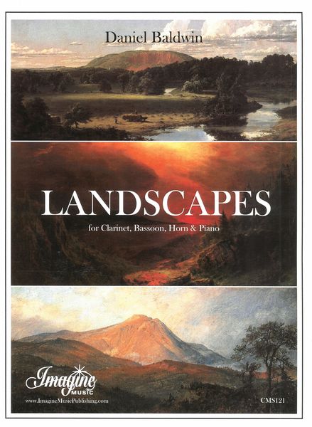 Landscapes : For Clarinet, Bassoon, Horn and Piano.