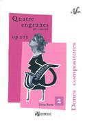 Quatre Engrunes, Op. 203 : Per A Saxo Sol.