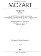 Requiem, K. 626 In D Minor - Extra Viola Part / Ed. by Robert Levin.