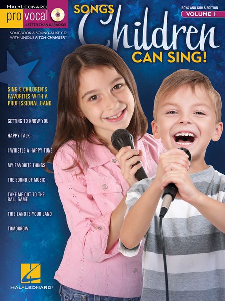 Songs Children Can Sing! : Sing 8 Children's Favorites With A Professional Band.