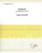 Elegy : For English Horn and Piano.