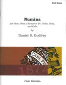 Numina : For Flute, Oboe, Clarinet, Violin, Viola and Cello (1991).