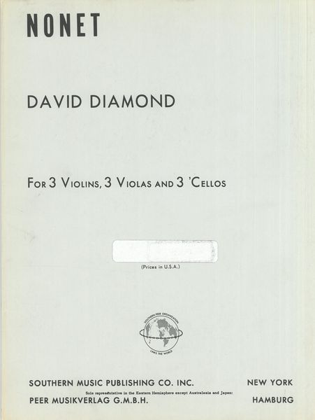 Nonet : For Strings.