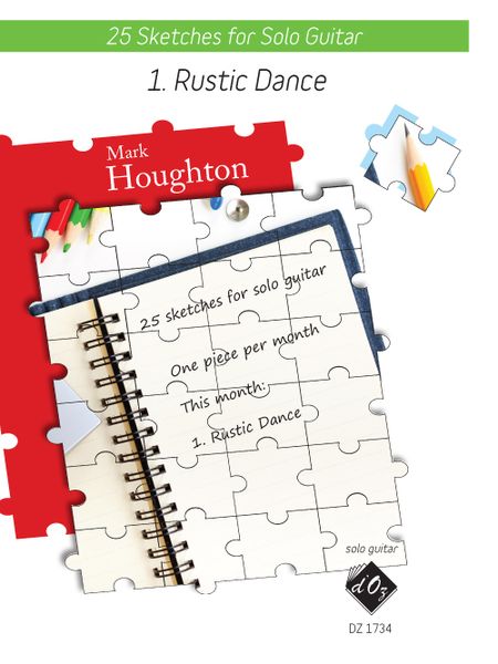 25 Sketches For Solo Guitar, No. 1 : Rustic Dance.