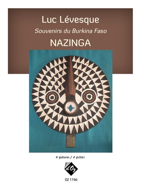 Souvenirs Du Burkina Faso - Nazinga : For 4 Guitars.