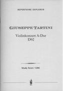 Violinkonzert A-Dur, D 92.