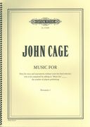 Music For... (1985) : Percussion 1 Part.