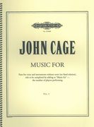 Music For... (1985) : Percussion 4 Part.