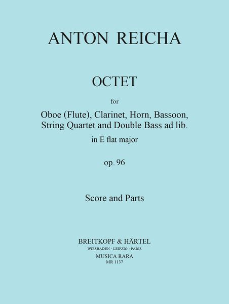 Octet In E Flat Major / edited by Kurt Janetzky.