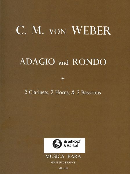 Adagio and Rondo : For Wind Sextet / edited by Georgina Dobrée.