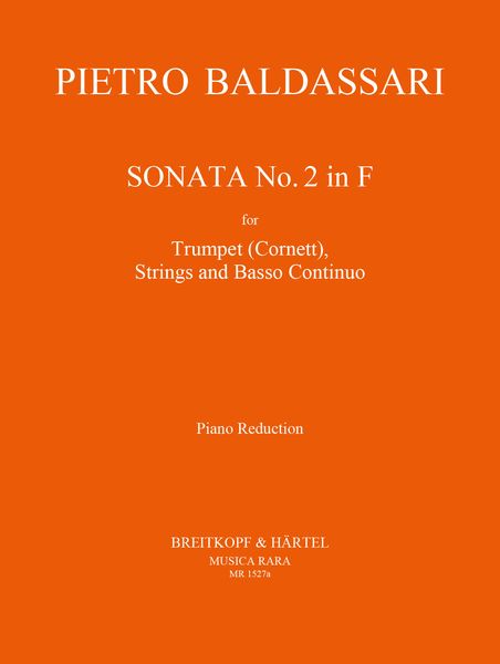 Sonata In F Nr. 2 : For Trumpet and Piano / edited by Robert P. Block and John Beer.