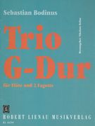 Trio In G Major : For Flute and Two Bassoons / edited by Nikolaus Delius.