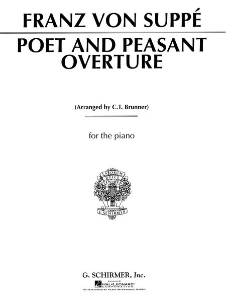 Poet and Peasant Overture : For Piano.