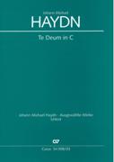Te Deum In C / edited by Hans Ryschawy.