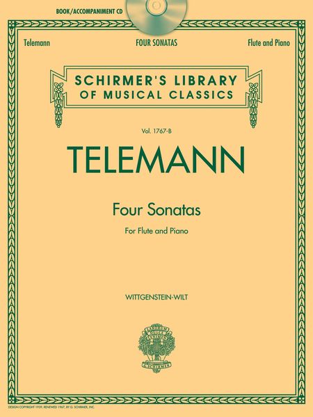 Four Sonatas For : Flute and Piano / edited by Milton Wittgenstein.