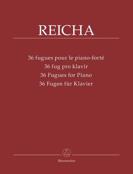 36 Fugues : For Piano / edited by Vaclav Jan Sykora.