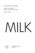 Harvey Milk - A Cantata : For SATB and Piano.