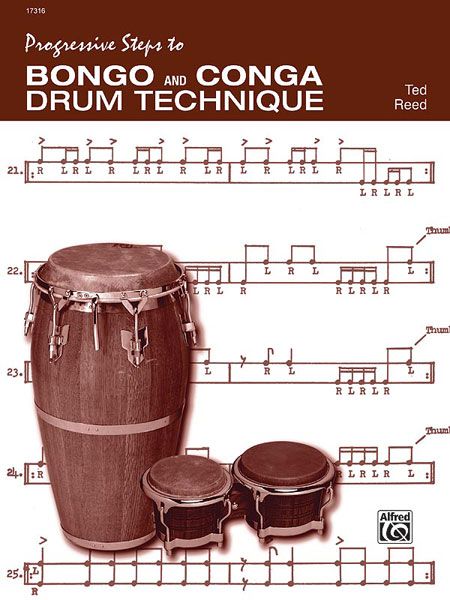 Progressive Steps To Bongo and Conga Drum Technique.