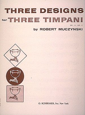 Three Designs, Op. 11 No. 2 : For 3 Timpani (One Player).