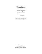 Timelines : For Solo Percussion and 14 Percussionists.