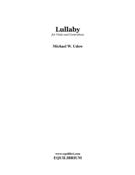 Lullaby : For Viola and Contrabass.