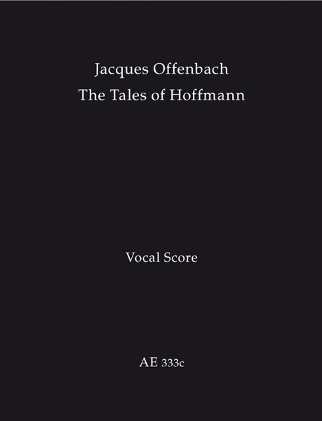 Tales of Hoffmann [French/English] / edited by Fritz Oeser.