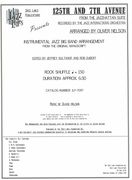 125th and 7th Avenue : For Jazz Ensemble / Ed. Jeffrey Sultanof and Rob Duboff.