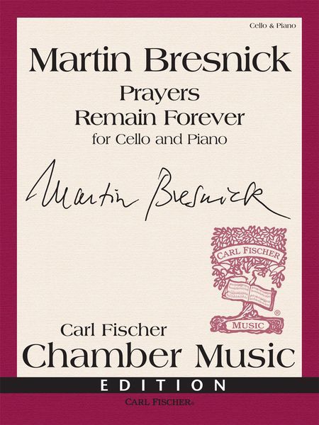 Prayers Remain Forever : For Cello and Piano.