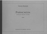 Passacaglia : Versione Per Violoncello E Marimba (2008).