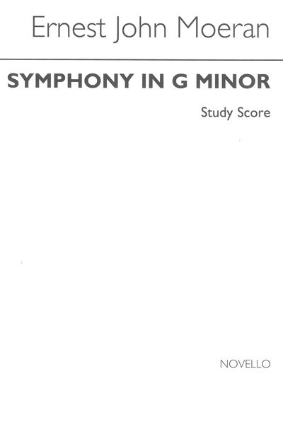 Symphony In G Minor.