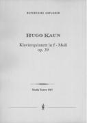 Quintett, Op. 39 : Für Pianoforte, 2 Violinen, Viola und Violoncell.