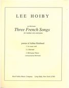Three French Songs (Rimbaud) : For Baritone and Piano.