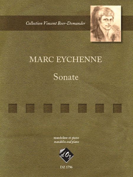 Sonate : For Mandolin and Piano (1988).