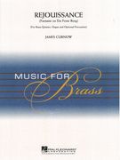 Rejouissance (Fantasie On Ein Feste Burg) : For Brass Quintet, Organ and Optional Percussion.