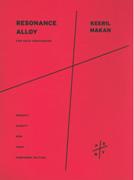 Resonance Alloy : For Solo Percussion (2007).