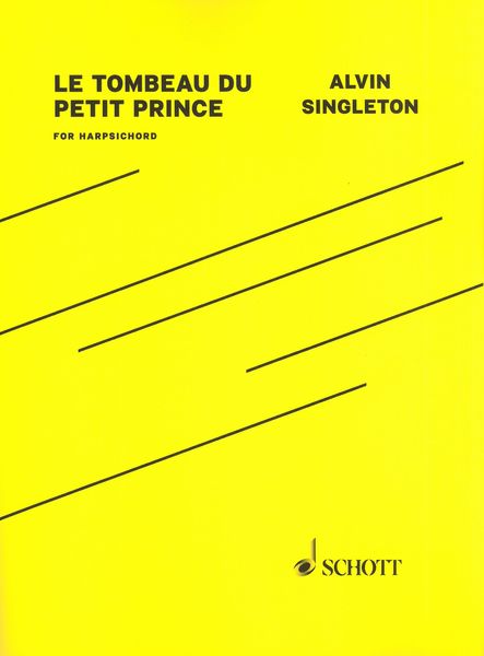 Tombeau Du Petit Prince : For Harpsichord (1978).